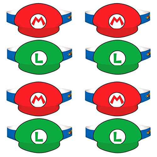 Super Mario Brothers Party Hats – Party On Alice
