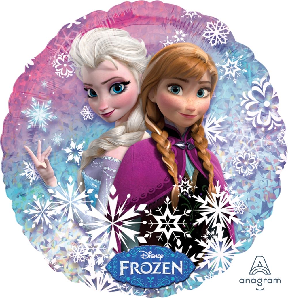 45cm Foil Balloon | Frozen (Elsa & Anna)