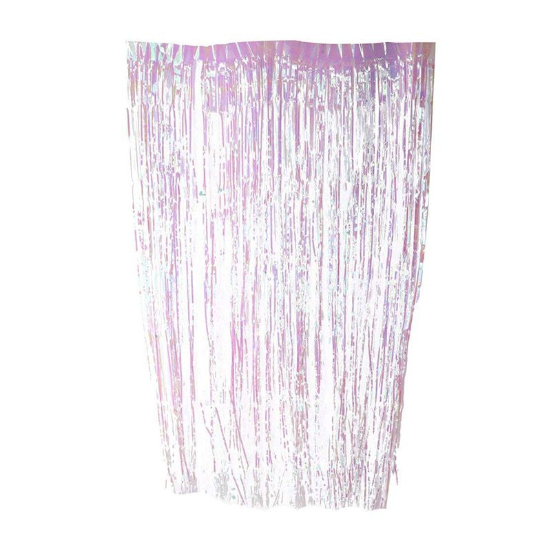 Foil Curtain | Iridescent Pink