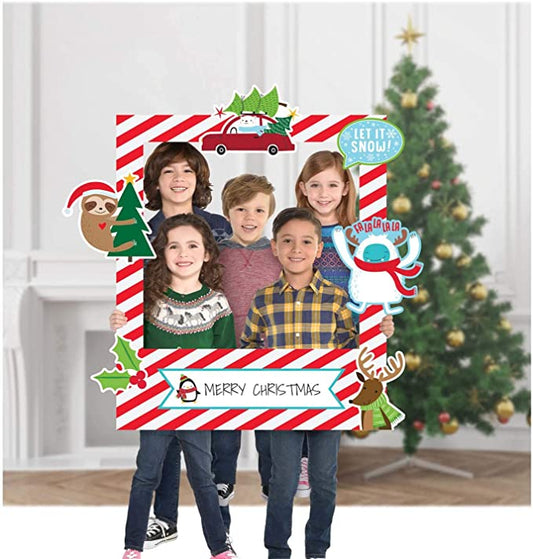 Merry Christmas Customisable Giant Photo Prop Picture Frame