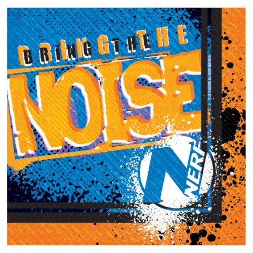 NERF Napkins / Serviettes | Pack of 16