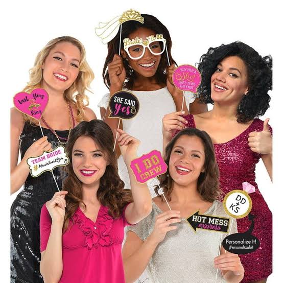 Hen’s Party Photo Props 13 pieces