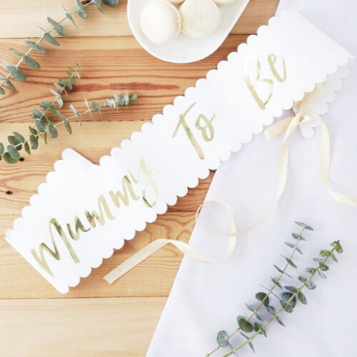 ‘Mummy To Be’ Baby Shower Sash