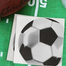 Soccer Napkins / Serviettes | 16 pack