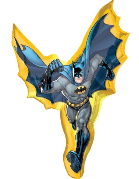 99cm Foil Balloon Inflated | Batman SuperShape