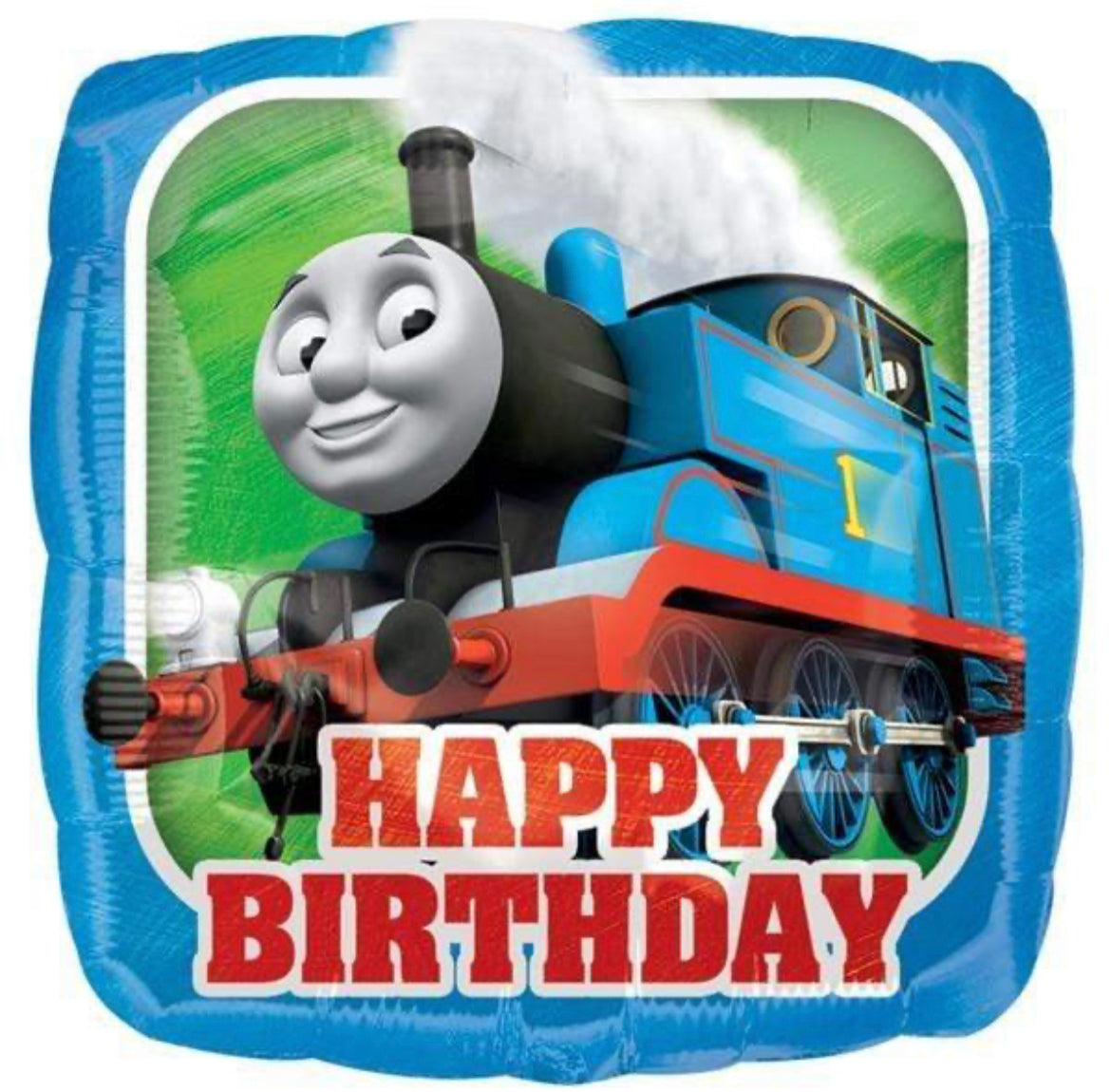 45cm Happy Birthday Foil Balloon | Thomas The Tank Engine