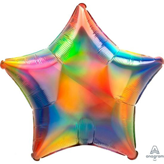 Foil Star Balloon- Rainbow