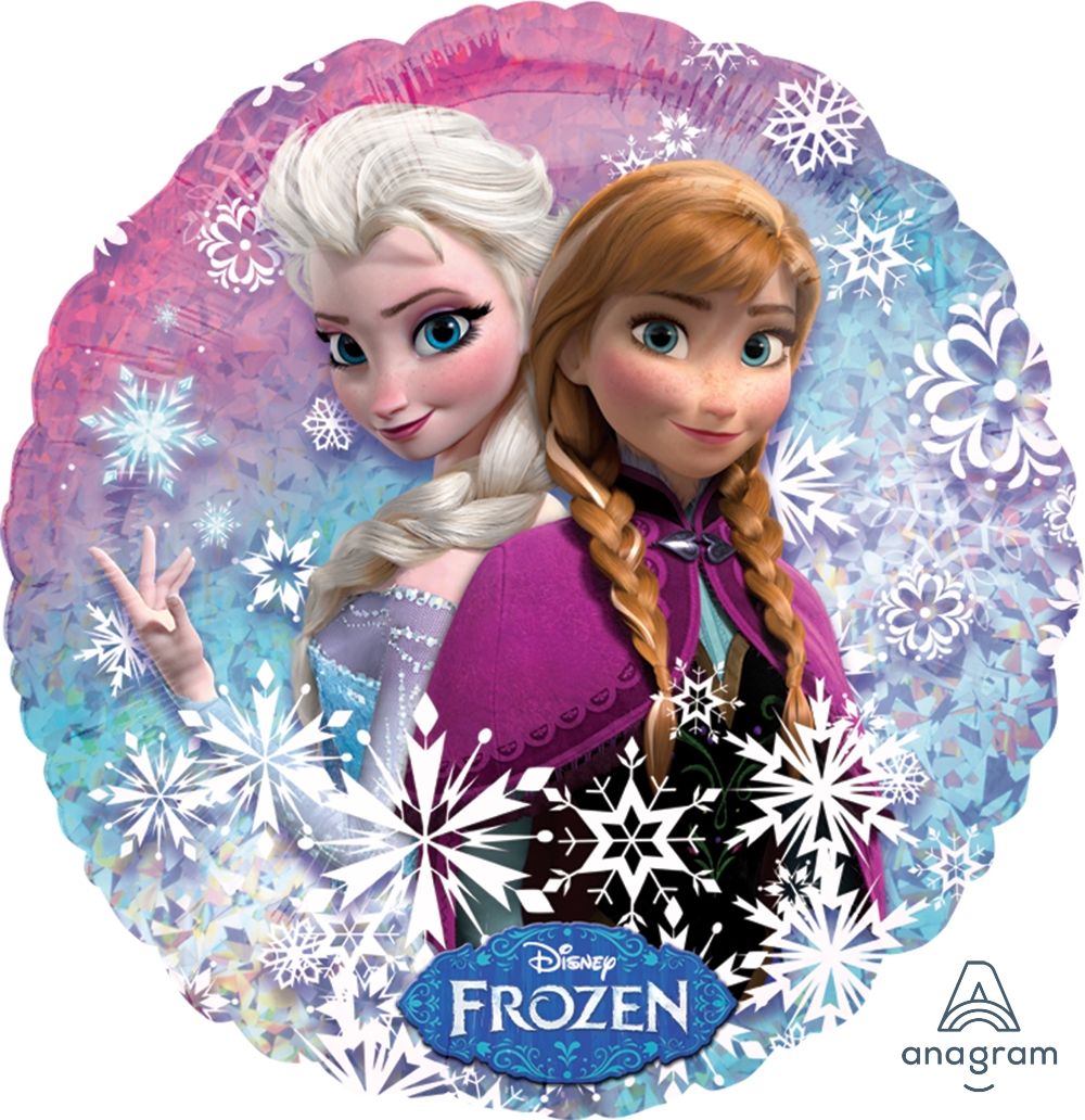 45cm Foil Balloon | Frozen (Elsa & Anna) 