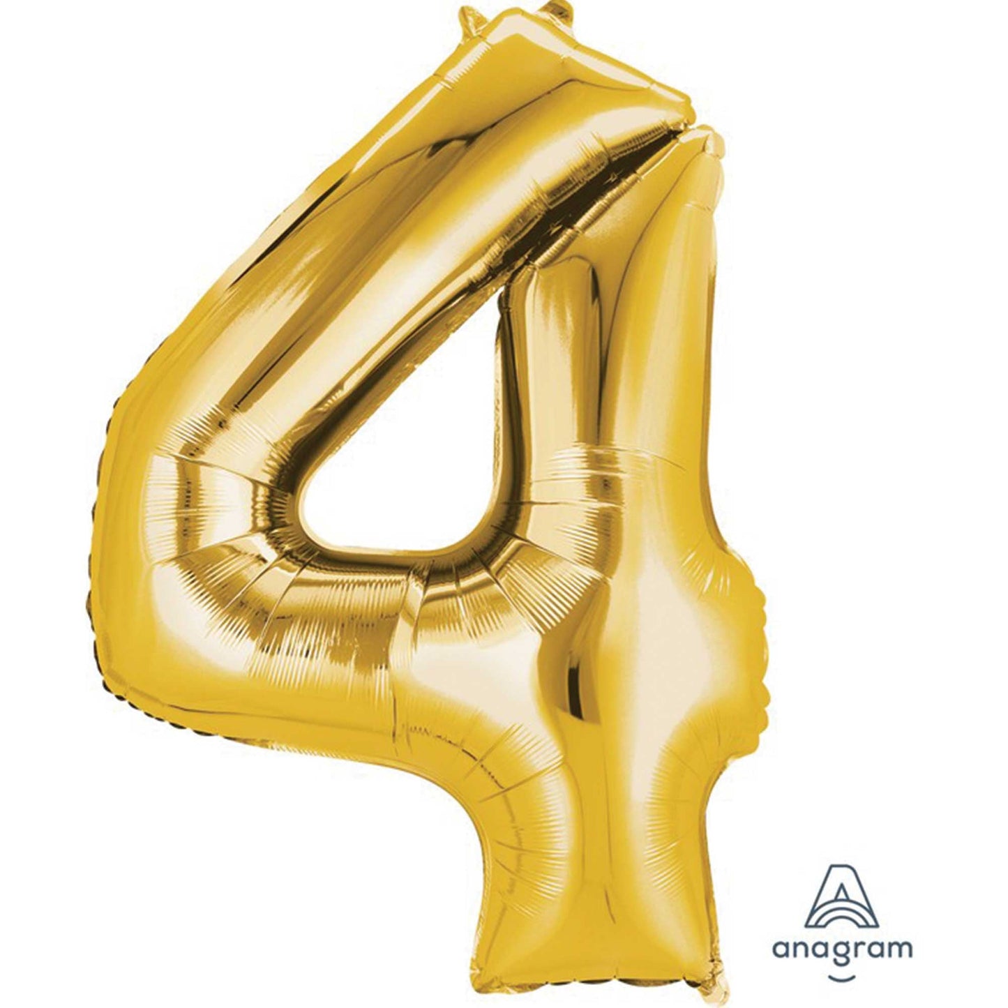 Inflated XL Gold Foil Numbers | 86cm