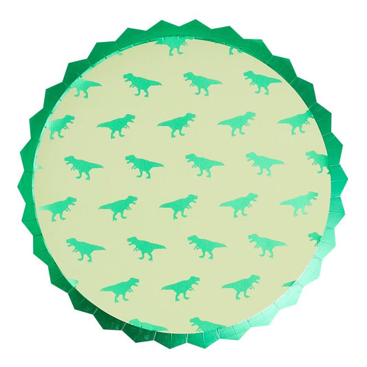 Dinosaur Plates | Pack of 8