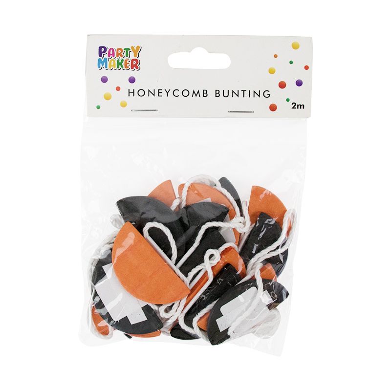 Halloween Honeycomb Bunting