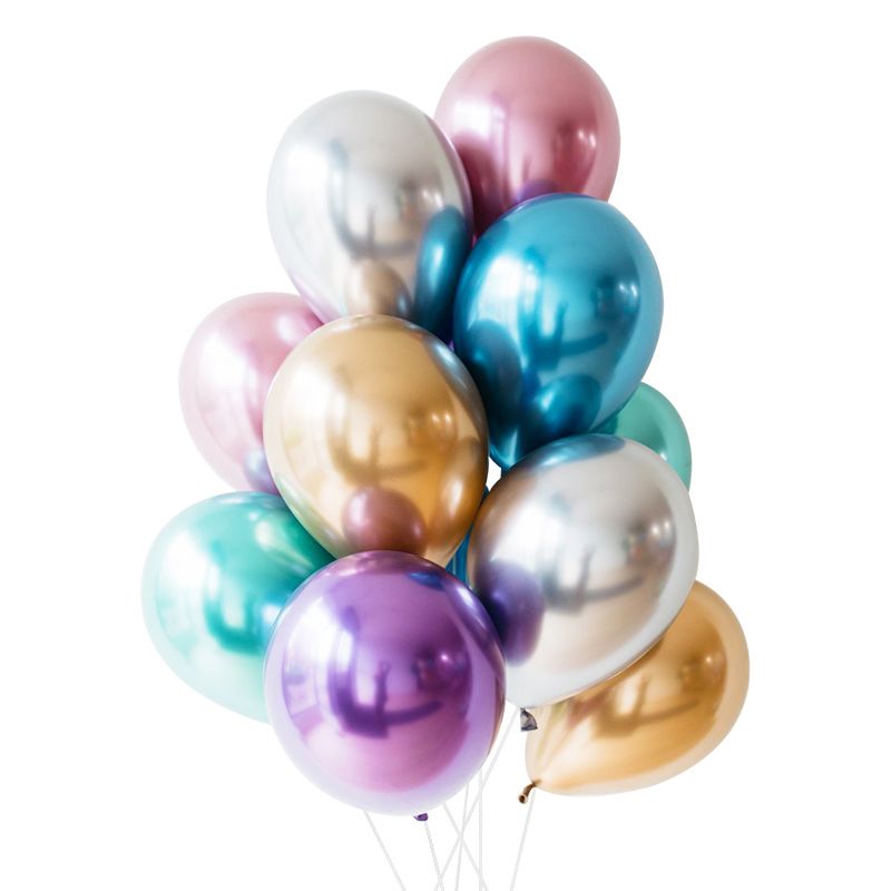 Chrome Balloons | 12 Pack DIY