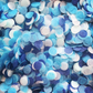 Tissue Paper Confetti Popper in Blue