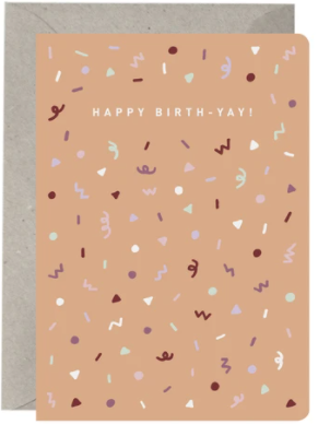 Birthday Card: ‘Happy Birth-Yay!’