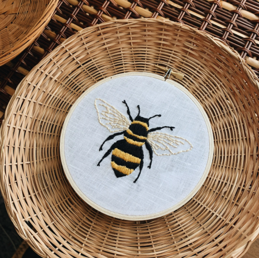 Bumble Bee Embroidery Kit