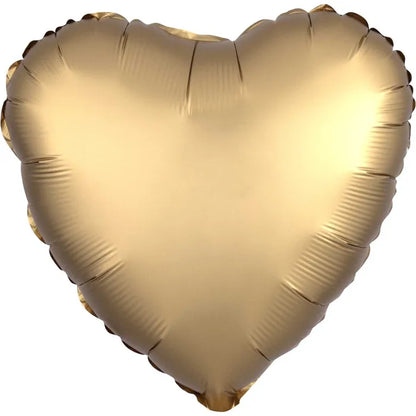 Love Heart Inflated Foil Balloons | Various Colours