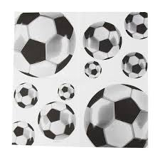 Soccer Napkins / Serviettes | 16 pack