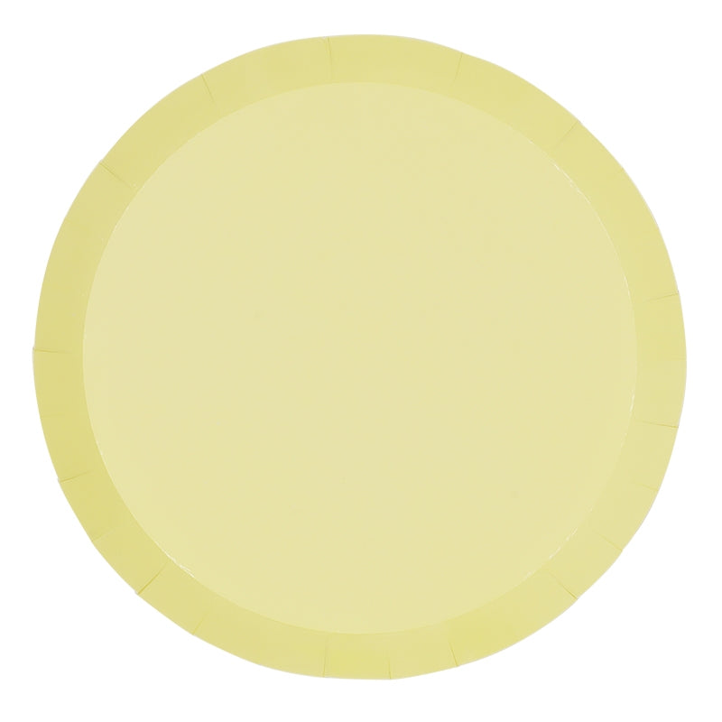 Pastel Paper Dinner Plates | Various Colours