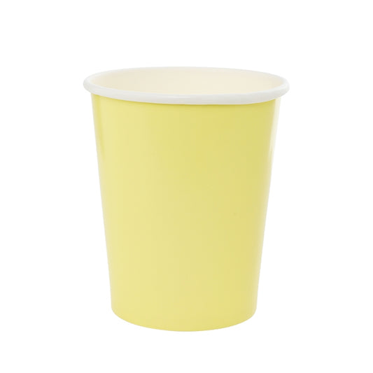 Pastel Paper Drinking Cups | Various Colours