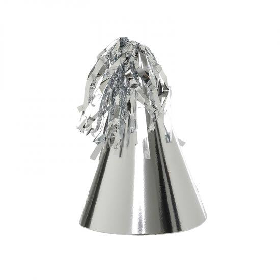 Silver Party Hats | pack of 10