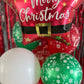 XL Christmas Bunch of Balloons | Foil & Latex | Inflated