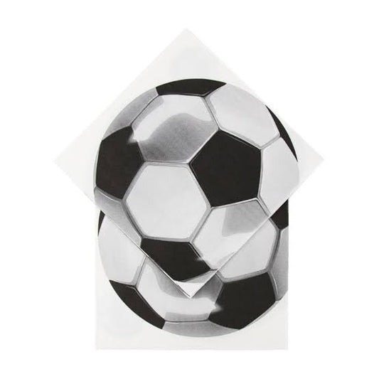 Soccer Napkins / Serviettes | 16 pack