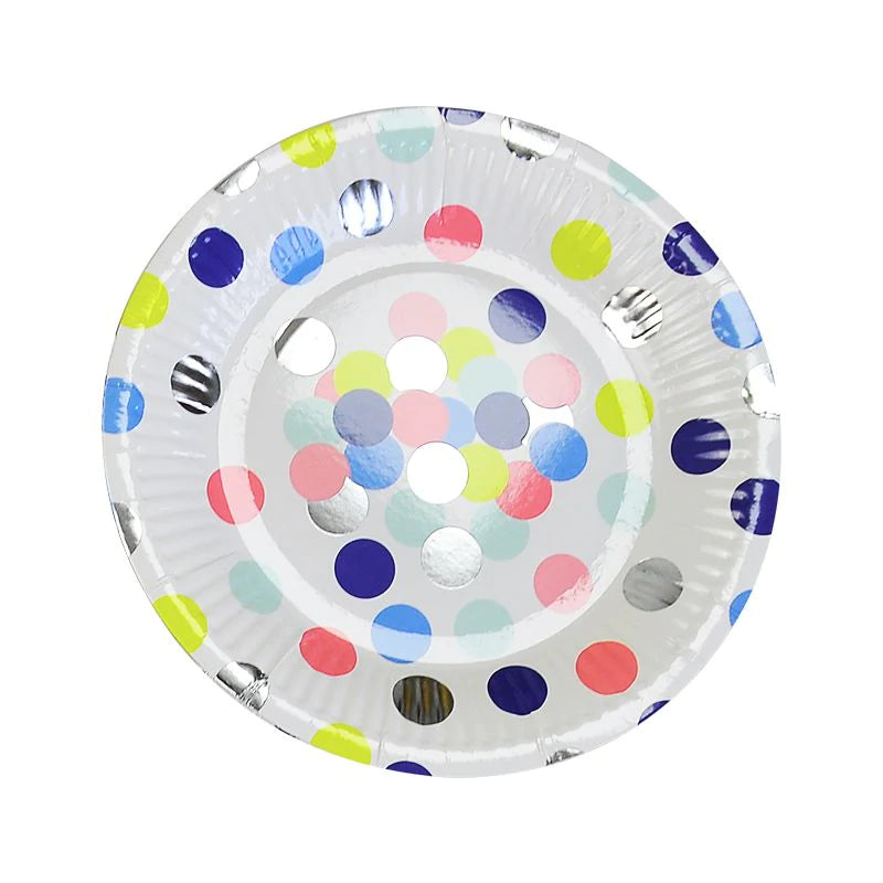 Paper Dinner Plates | Polka Dot