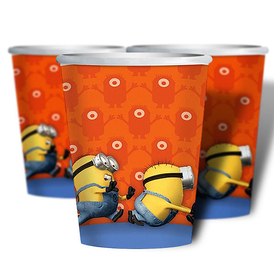Minions Party Paper Drinking Cups