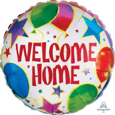 45cm Foil Balloon | Welcome Home