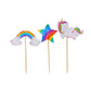 Unicorn Picks | 45  Pieces | Cake Toppers