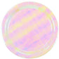 Metallic Paper Dinner Plates | Various Colours