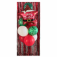 XL Christmas Bunch of Balloons | Foil & Latex | Inflated