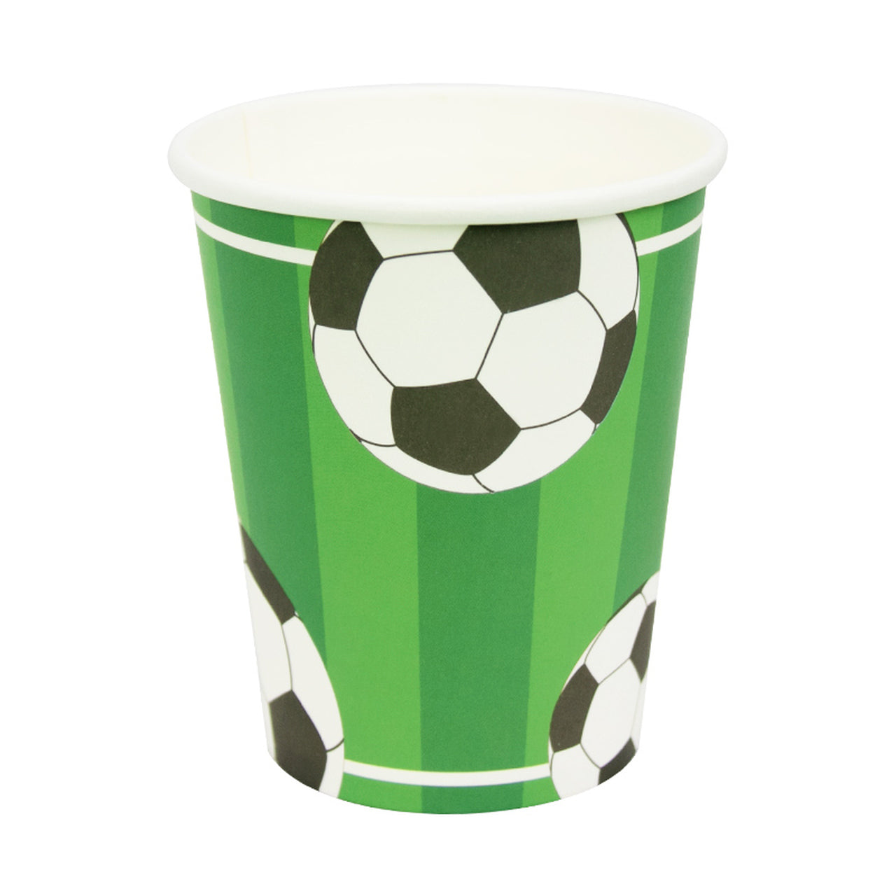 Soccer Paper Drinking Cups | Pack of 8