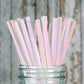 Paper Straws | Iridescent | Pack of 20