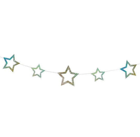 Star Garland | Holographic Silver