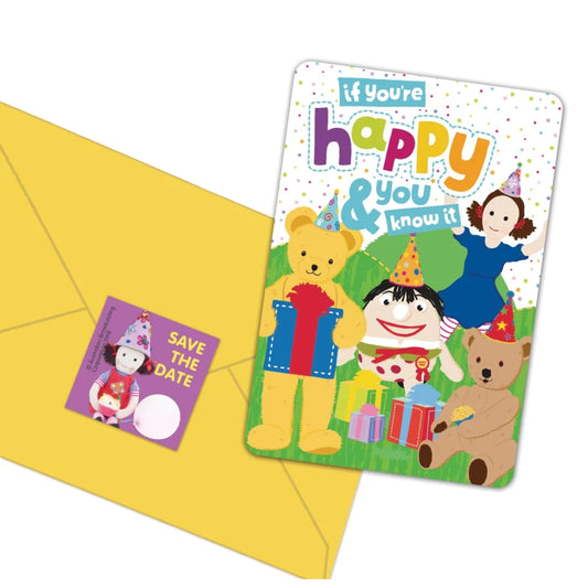 Play School Birthday Party Invitations