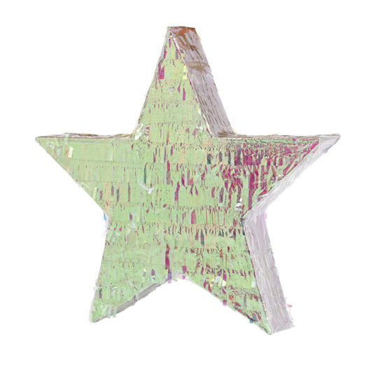 Iridescent Foil Star Piñata