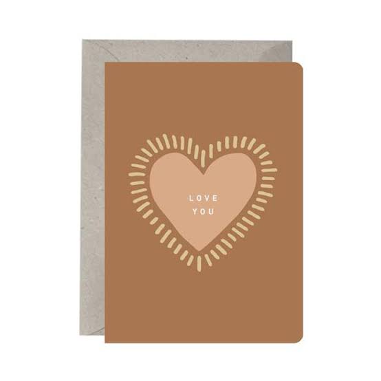Greeting Card: 'Love You’