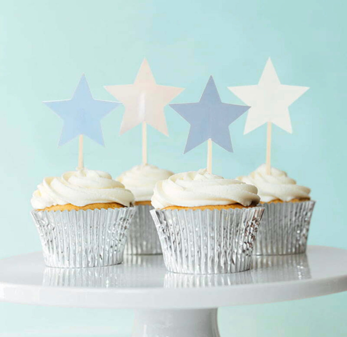 Star Picks | 8 Pieces | Cake Toppers