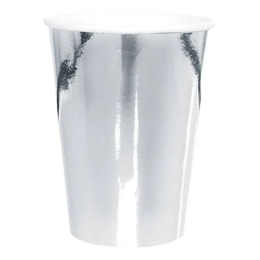 Silver Metallic Paper Cups