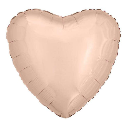 Love Heart Inflated Foil Balloons | Various Colours